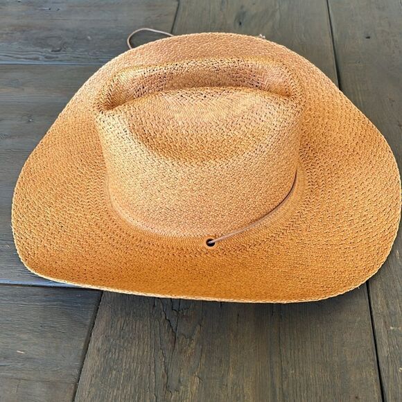 Free People Outlaw Straw Cowboy Hat M main image 5